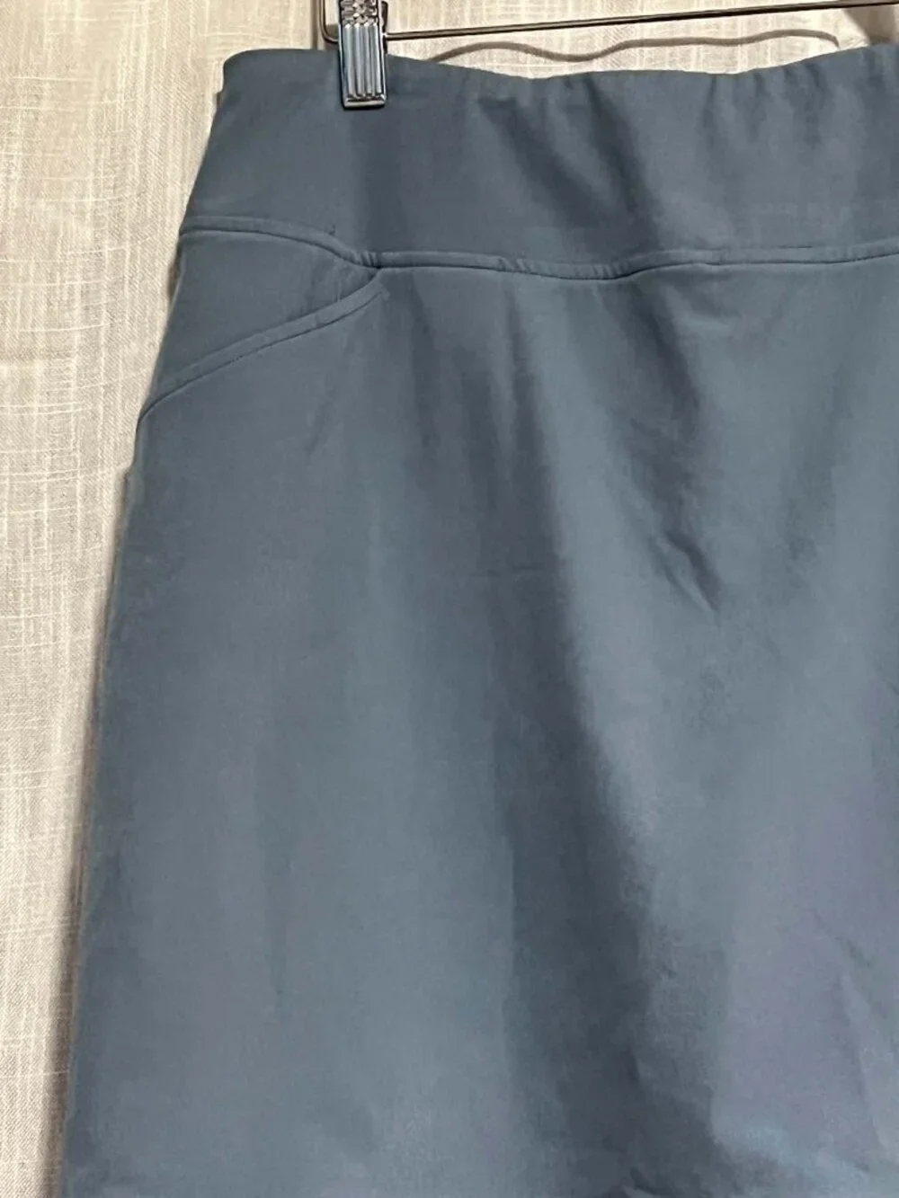 Ayreh Athletic Skort Ruffle Hem Blue/Grey Size M